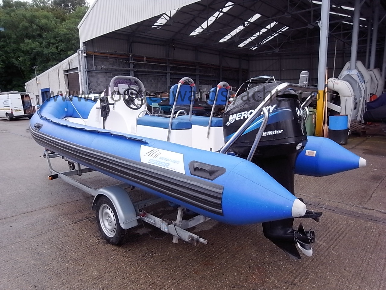Menai Rib Menai Marine 550SR RIB – Doug Edwards Yachts